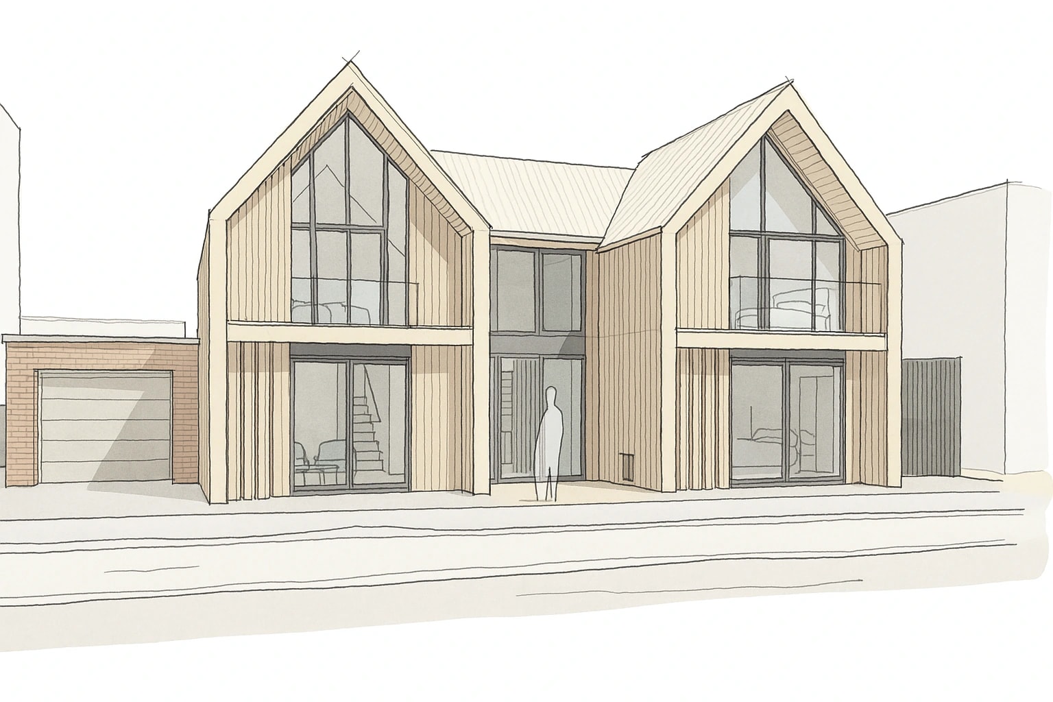Broadway, Hengistbury Head, Christchurch by LUSO Architecture