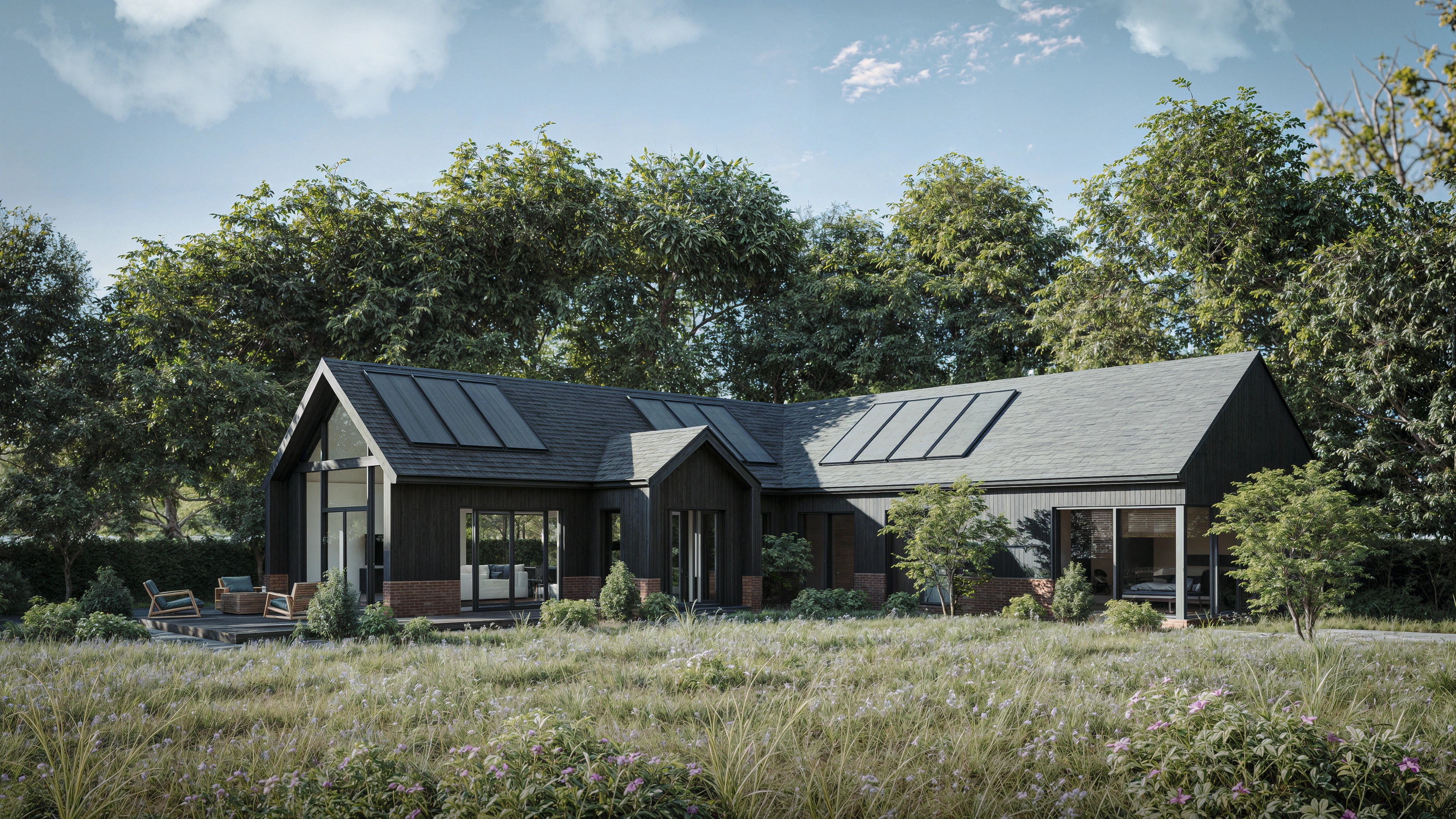 Brooklands, Felsted, Essex. Rural New Build by LUSO Architecture