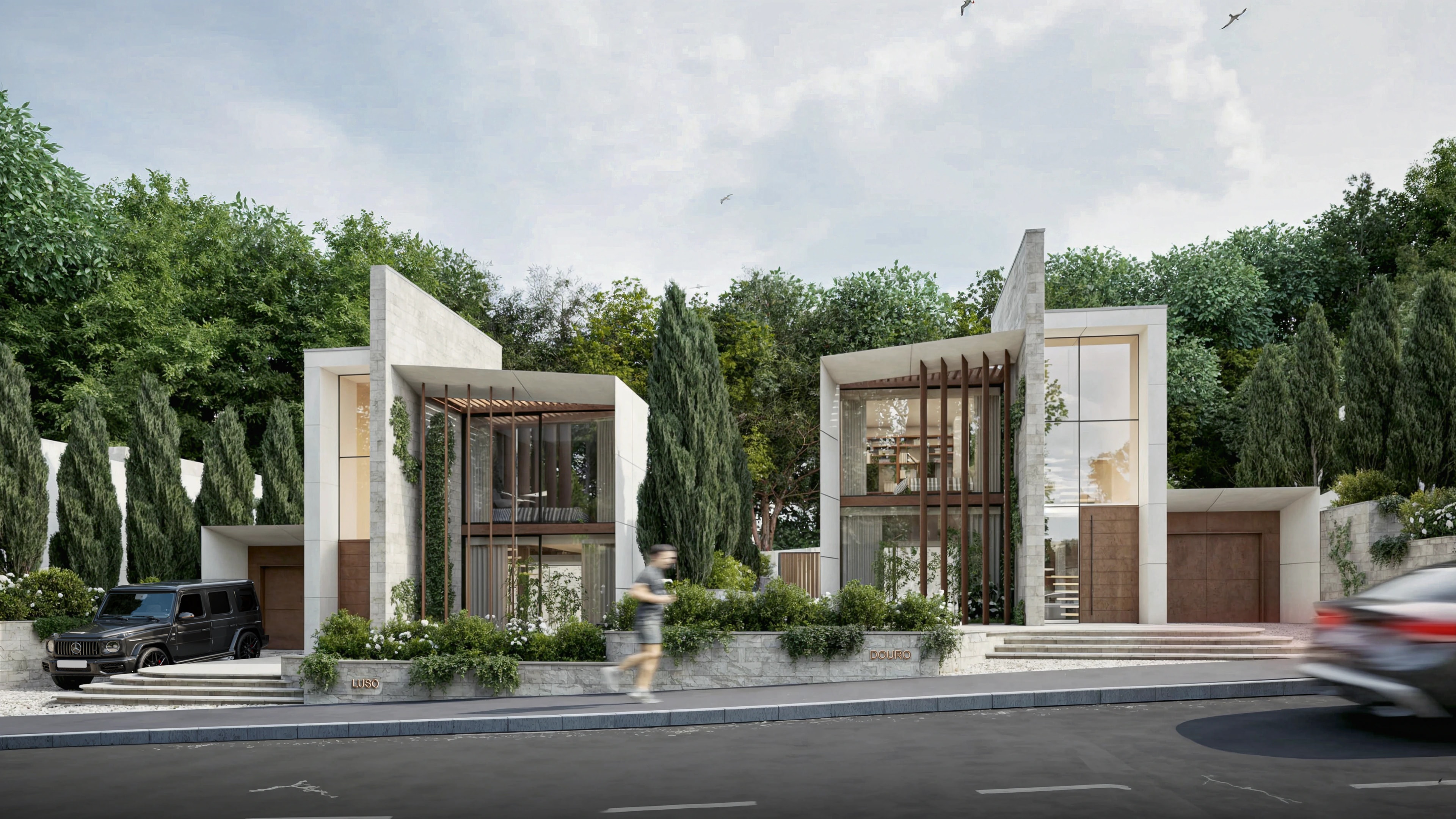 Martello Road, Canford Cliffs, Poole. Luxury Housing Development by LUSO Architecture